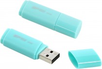 Флеш диск SILICON POWER 64 Гб, USB 2.0, Ultima U06 Blue (SP064GBUF2U06V1B)
