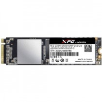 SSD накопитель ADATA 256 Гб, внутренний SSD, M.2, 2280, PCI-E x2, чтение: 1000 Мб/сек, запись: 800 Мб/сек, TLC, XPG SX6000 (ASX6000NP-256GT-C)