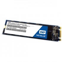 SSD накопитель WD 1 Тб, внутренний SSD, M.2, 2280, SATA-III, чтение: 560 Мб/сек, запись: 530 Мб/сек, Western Digital Blue (WDS100T2B0B)