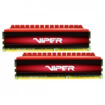 Комплект памяти PATRIOT MEMORY 16 Гб, 2 модуля DDR-4, 29800 Мб/с, CL17-21-21-41, 1.35 В, радиатор, 3733MHz, Viper 4 Red, 2x8Gb KIT (PV416G373C7K)