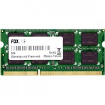 Память FOXLINE 4 Гб, DDR3, 12800 Мб/с, CL11, 1.5 В, 1600MHz, SO-DIMM (FL1600D3S11S1-4G)