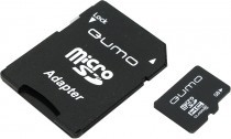 Карта памяти QUMO 4Gb microSDHC Class 4 (QM4GMICSDHC4)