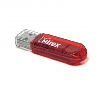 Флеш диск MIREX 8 Гб, USB 2.0, Elf Red (13600-FMURDE08)