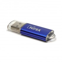 Флеш диск MIREX 8 Гб, USB 2.0, Unit Blue (13600-FMUAQU08)