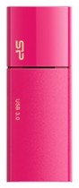 Флеш диск SILICON POWER 8 Гб, USB 3.0, выдвижной разъем, Blaze B05 Pink (SP008GBUF3B05V1H)