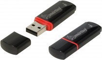 Флеш диск SMARTBUY 16 Гб, USB 2.0, Crown Black (SB16GBCRW-K)