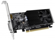 Видеокарта GIGABYTE GeForce GT 1030, 2 Гб GDDR4, 64 бит, Low Profile D4 (GV-N1030D4-2GL)