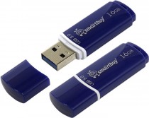 Флеш диск SMARTBUY 16 Гб, USB 3.0, Crown Blue (SB16GBCRW-Bl)