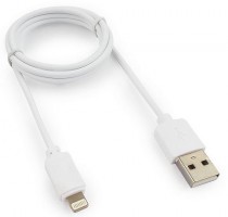 Кабель ГАРНИЗОН USB 2.0 - Lightning, 1м (GCC-USB2-AP2-1M-W)