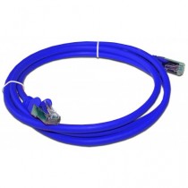 Патч-корд LANMASTER FTP вилка RJ-45-вилка RJ-45 кат.6 2м синий LSZH (LAN-PC45/S6-2.0-BL)