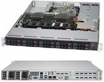 Серверная платформа SUPERMICRO 1U, 2 x LGA3647, Intel C622, 12 x DDR4, 10 x 2.5