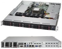 Серверная платформа SUPERMICRO 1U, LGA3647, Intel C622, 6 x DDR4, 10 x 2.5