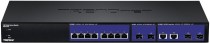 Коммутатор TRENDNET управляемый, 8 портов Ethernet 1 Гбит/с, 4 uplink/стек/SFP (до 10 Гбит/с), установка в стойку (TEG-40128)