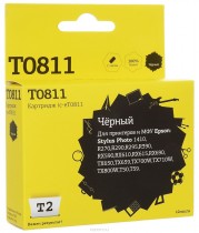 Картридж T2 C13T08114A/C13T11114A для Epson Stylus Photo R270/R290/R390/RX690/TX700, черный, с чипом (IC-ET0811)