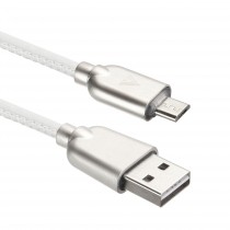 Кабель ACD USB - MicroUSB, белый, 1м (ACD-U926-M1W)