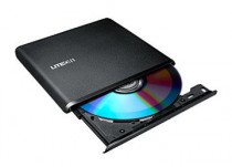 Внешний привод LITEON DVD±RW DL External Slim ODD (DN-8A6NH-L01-B) USB 2.0, DVD±R 8x, DVD±RW 8/6x, DVD±R DL 6x, DVD-RAM 5x, CD-RW 24x, CD-R 24x, DVD-ROM 8x, CD 24x, M-DISC, Link2TV, Black, Retail (ES1-01)