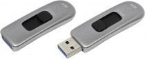 Флеш диск SILICON POWER 128 Гб, USB 3.0, выдвижной разъем, Marvel M70 Silver (SP128GBUF3M70V1S)
