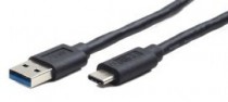 Кабель GEMBIRD USB 3.0 A (M) - USB 3.1 Type-C, 1м (CCP-USB3-AMCM-1M)