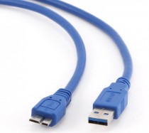 Кабель GEMBIRD USB 3.0 A (M) - Micro USB B (M), 0.5м (CCP-mUSB3-AMBM-0.5M)