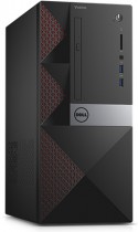 Компьютер DELL Intel Core i3 6100, 3700 МГц, 4 Гб, 500 Гб, GeForce GT 705 2048 Мб, DVD-RW, 1000 Мбит/с, Linux, клавиатура, мышь Vostro 3650 (3650-0298)