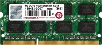 Память TRANSCEND 4GB DDR3-1600 SODIMM (JetRAM) dual * 8 (JM1600KSN-4G)