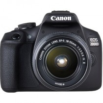 Фотоаппарат CANON EOS 2000D KIT черный 24.1Mpix 18-55mm f/3.5-5.6 IS II 3