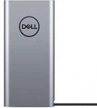 Внешний аккумулятор DELL 13000 мАч, для зарядки ноутбука, 65 Вт, USB-C, черный/серебристый, PW7018LC (451-BCDV)