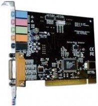 Звуковая карта внутренняя C-MEDIA PCI 5.1 channel (CMI8738)