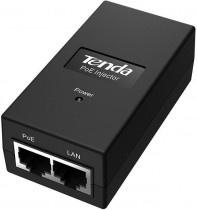 Инжектор POE TENDA 1 порт RJ-45 10/100 Мбит/с с поддержкой PoE (IEEE 802.3af), обеспечивает питание суммарной мощностью 15Вт до 100м по Ethernet-кабелю (POE15F)