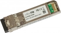 Трансивер MIKROTIK SFP+ module 10G MM 300m 850nm Dual LC-connector (S+85DLC03D)