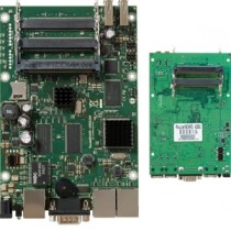 Плата MIKROTIK без корпуса RouterBOARD 435G with 680MHz Atheros CPU, 256MB RAM, 3 Gigabit LAN, 5 miniPCI, RouterOS L5, 2 USB ports (RB435G)