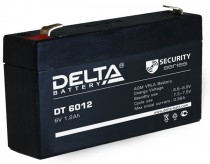 Аккумуляторная батарея DELTA ёмкость 1.2 Ач, напряжение 6 В, DT6012 (DT 6012)