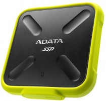 Внешний SSD диск ADATA 256 Гб, внешний SSD, USB 3.1, чтение: 440 Мб/сек, запись: 430 Мб/сек, TLC, SD700 Yellow (ASD700-256GU31-CYL)