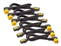 Кабель питания APC Power Cord Kit (6 pack), Locking, IEC 320 C19 to IEC 320 C20, 16A, 208/230V, 1,8m (AP8716S)
