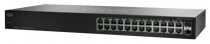 Коммутатор CISCO неуправляемый, 24 порта Ethernet 1 Гбит/с, установка в стойку (SG110-24-EU)