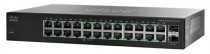 Коммутатор CISCO неуправляемый, 24 порта Ethernet 1 Гбит/с, 2 uplink/стек/SFP (до 1 Гбит/с), установка в стойку (SG112-24-EU)