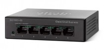 Коммутатор CISCO неуправляемый, 5 портов Ethernet 1 Гбит/с, автоопределение MDI/MDIX (SG110D-05-EU)