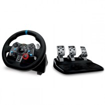 Руль LOGITECH проводной, для ПК, PS3, PS4, PS5, G29 Driving Force Racing, чёрный (941-000112)