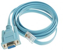 Кабель CISCO Console Cable 6ft with RJ45 and DB9F (CAB-CONSOLE-RJ45=)
