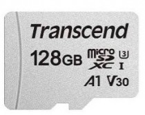 Карта памяти TRANSCEND 128 Гб, microSDXC, V30 (TS128GUSD300S)
