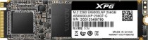 SSD накопитель ADATA 256 Гб, внутренний SSD, M.2, 2280, PCI-E x4, чтение: 1800 Мб/сек, запись: 900 Мб/сек, TLC, XPG SX6000 Lite (ASX6000LNP-256GT-C)