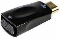 Переходник CABLEXPERT HDMI (M) - VGA (F) + 3.5 mm аудио (A-HDMI-VGA-02)