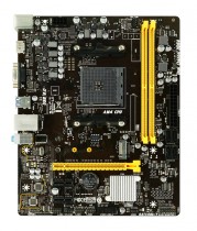 Материнская плата BIOSTAR Socket AM4, AMD B450, 2xDDR4, 4xUSB3.1, VGA, HDMI, mATX (B450MH)