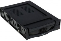 Корзина AGESTAR для HDD MR3-SATA(SW)-1F SATA II пластик черный 3.5