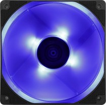 Вентилятор для корпуса AEROCOOL 120 мм, 1200 об/мин, 29.8 CFM, 22.1 дБ, 3-pin, синяя подсветка (MOTION 12 PLUS BLUE 120)