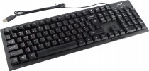 Клавиатура GENIUS проводная, мембранная, цифровой блок, USB, Smart KB-102 Black, чёрный (31300007402)