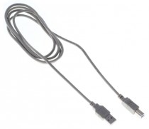 Кабель BURO USB A(m) USB B(m) 1.8м серый блистер (BHP RET USB_BM18)