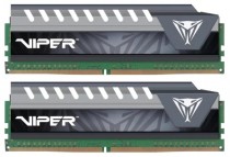 Комплект памяти PATRIOT MEMORY 32 Гб, 2 модуля DDR-4, 21300 Мб/с, CL16-18-18-36, 1.2 В, радиатор, 2666MHz, Viper Elite, 2x16Gb KIT (PVE432G266C6KGY)