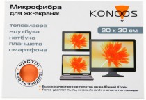 Салфетка KONOOS из микрофибры для ЖК-телевизоров 20 х30 см (Konoos KT-1)