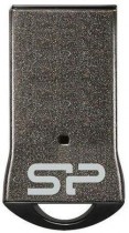 Флеш диск SILICON POWER 64 Гб, USB 2.0, Touch T01 Black (SP064GBUF2T01V3K)